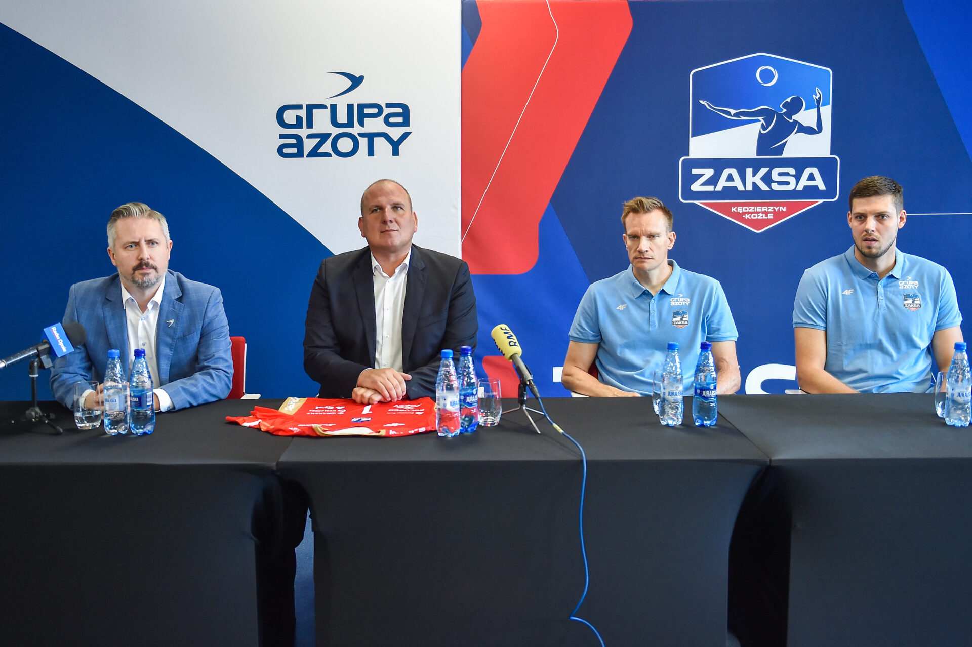Konferencja prasowa z udziałem Głównego Sponsora i Właściciela Klubu, prezesa ZAKSA S.A. oraz nowego trenera Grupy Azoty ZAKSY Kędzierzyn-Koźle