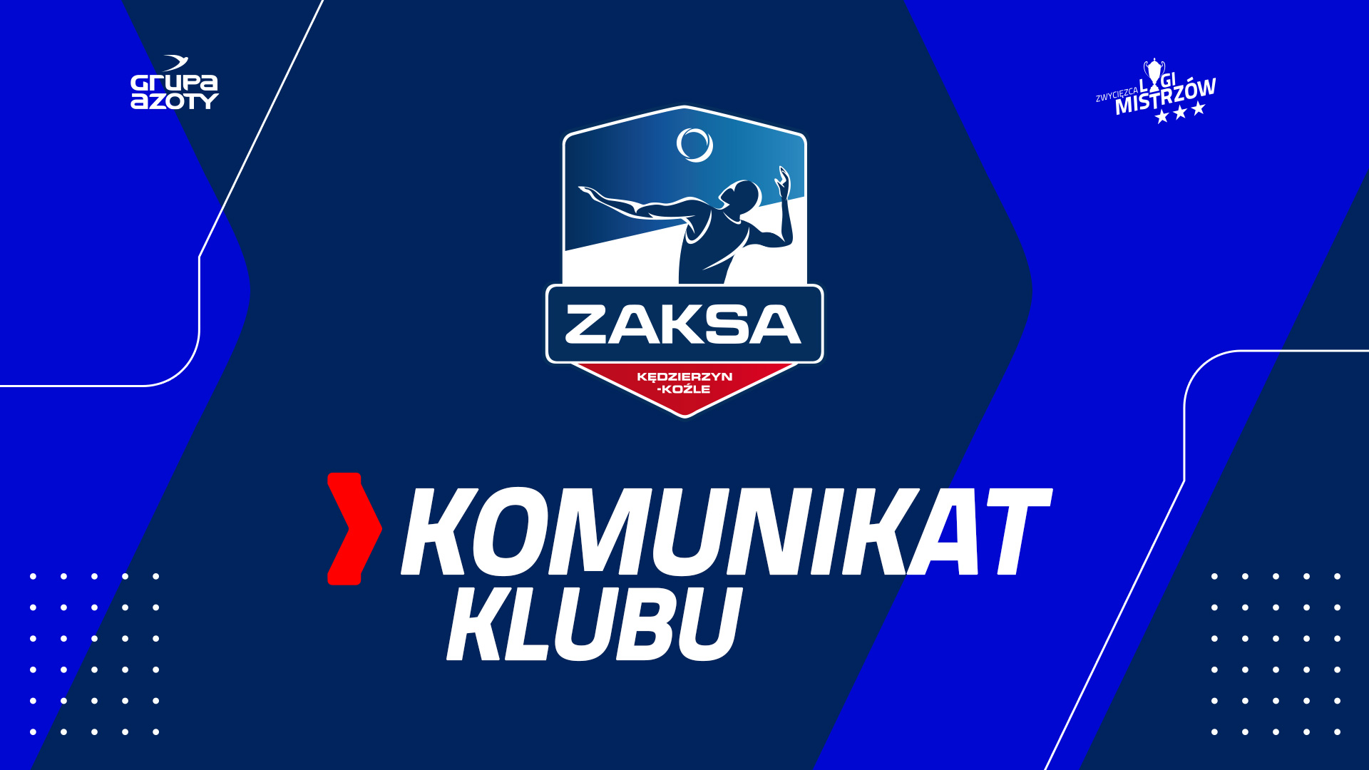 Akredytacje stałe na mecze Grupy Azoty ZAKSY Kędzierzyn-Koźle w sezonie 2023/2024
