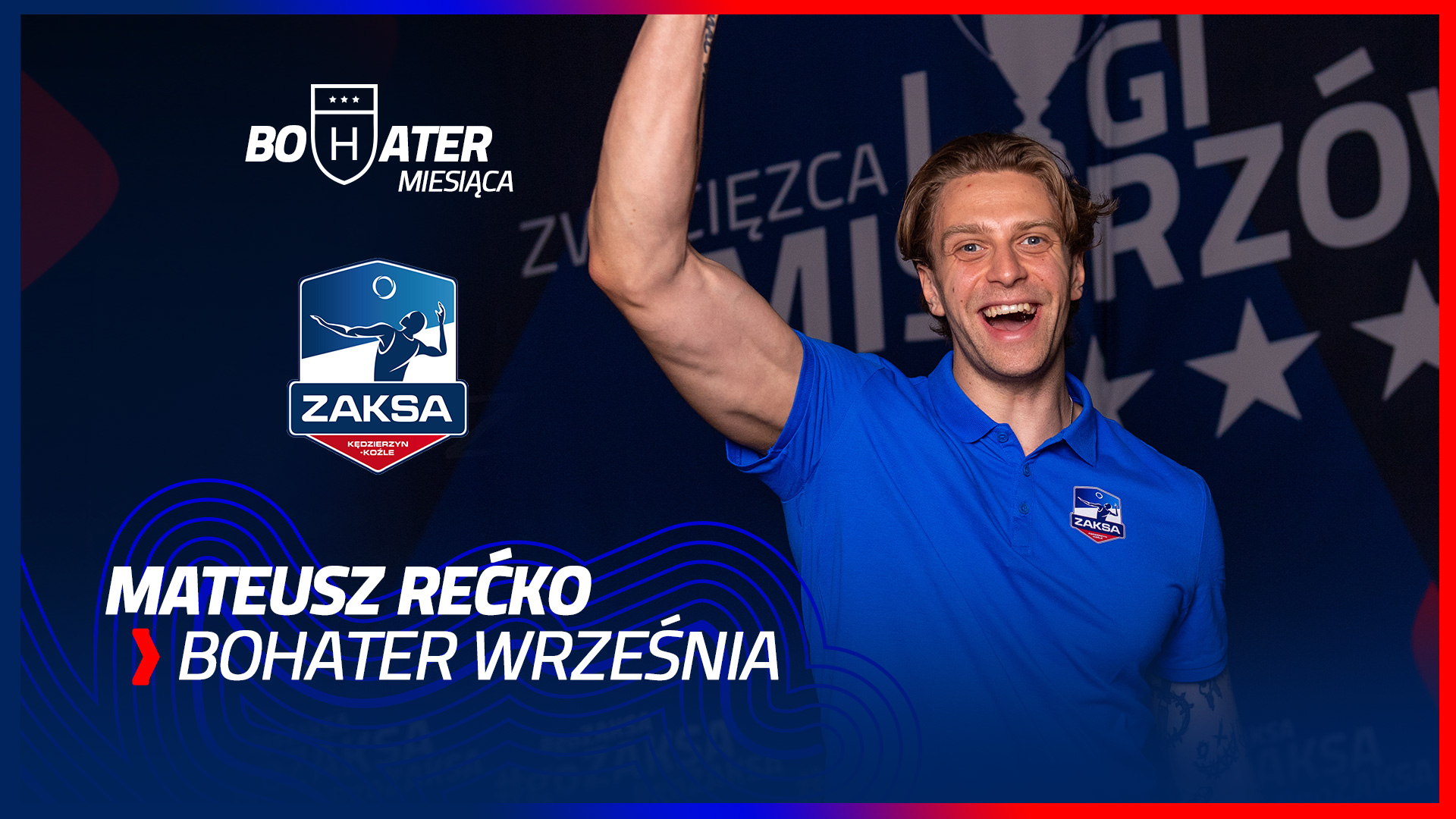 #BohaterMiesiąca września: Mateusz Rećko