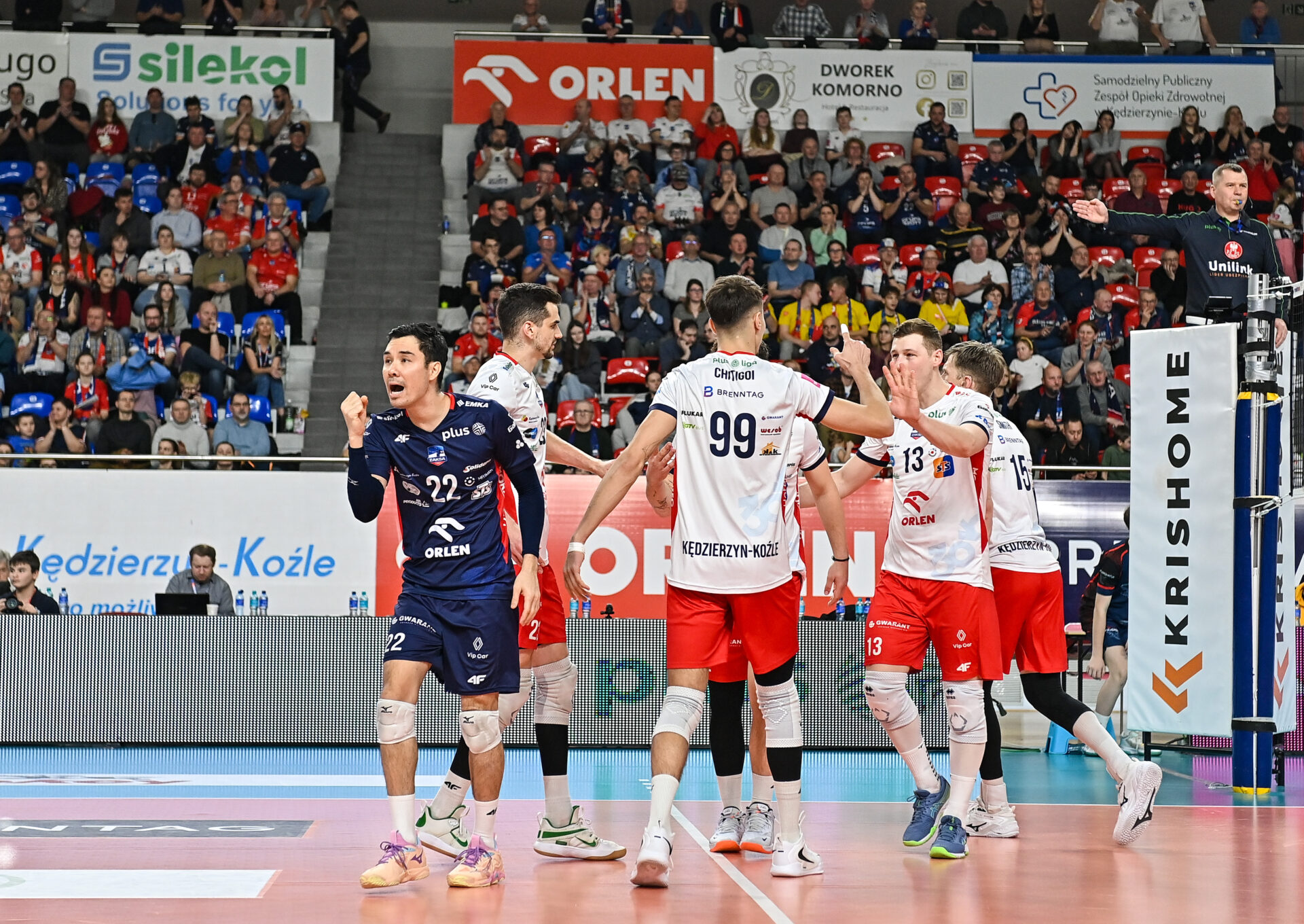 ZAKSA Kędzierzyn-Koźle – Ślepsk Malow Suwałki fotogaleria