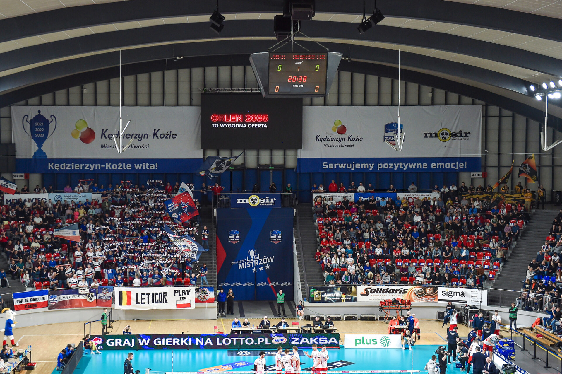 ZAKSA Kędzierzyn-Koźle – LUK Lublin fotogaleria