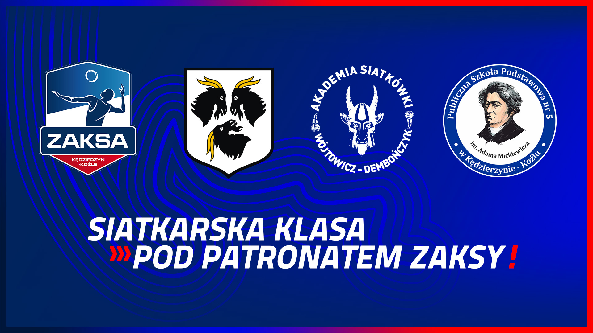 ZAKSA obejmuje patronat nad klasą sportową o profilu siatkarskim