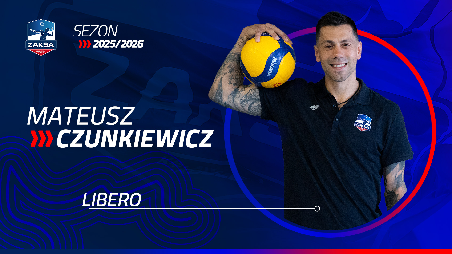 Mateusz Czunkiewicz dołącza do ZAKSY
