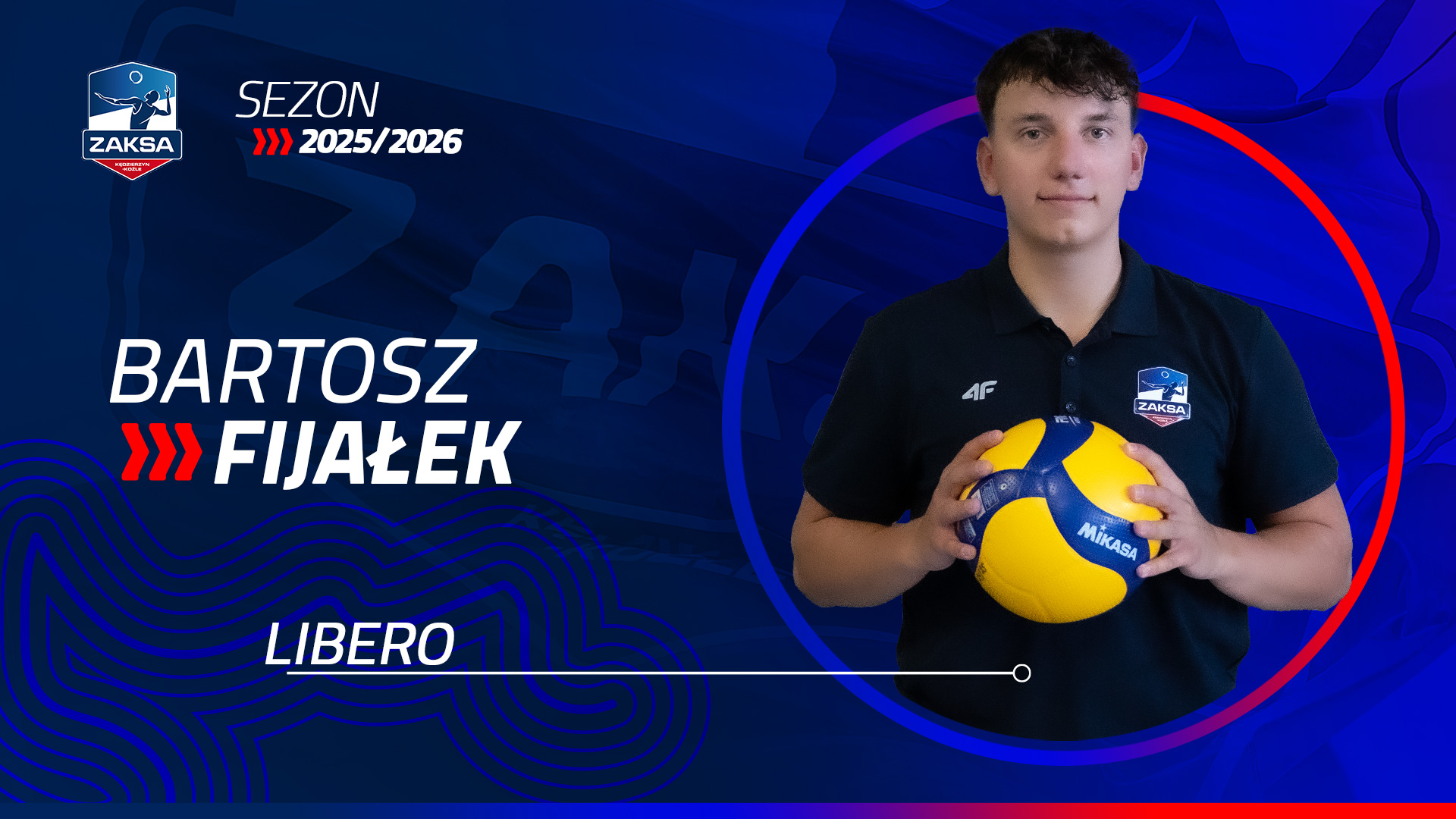 Bartosz Fijałek nowym libero ZAKSY