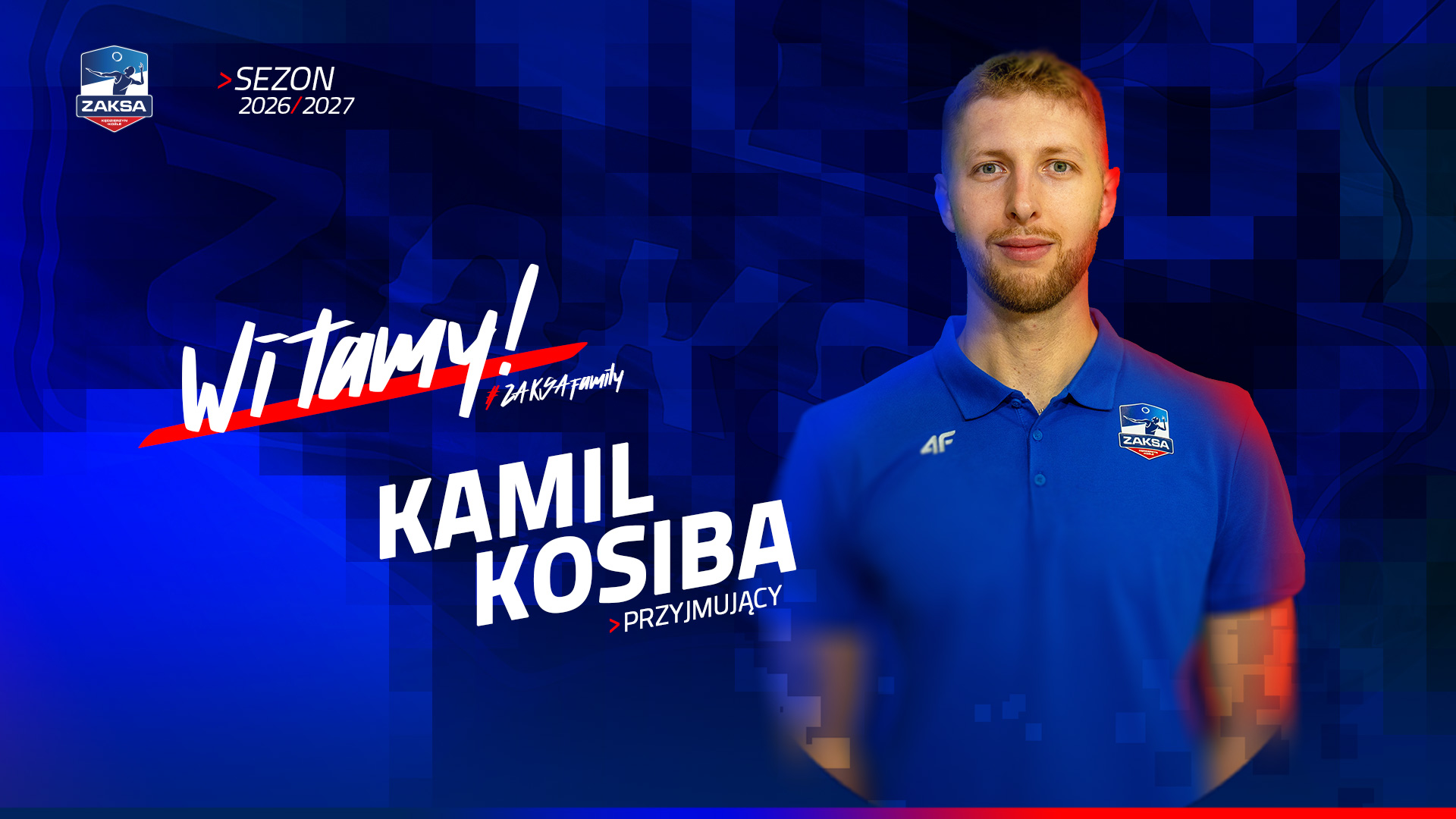 Kamil Kosiba dołącza do ZAKSY!
