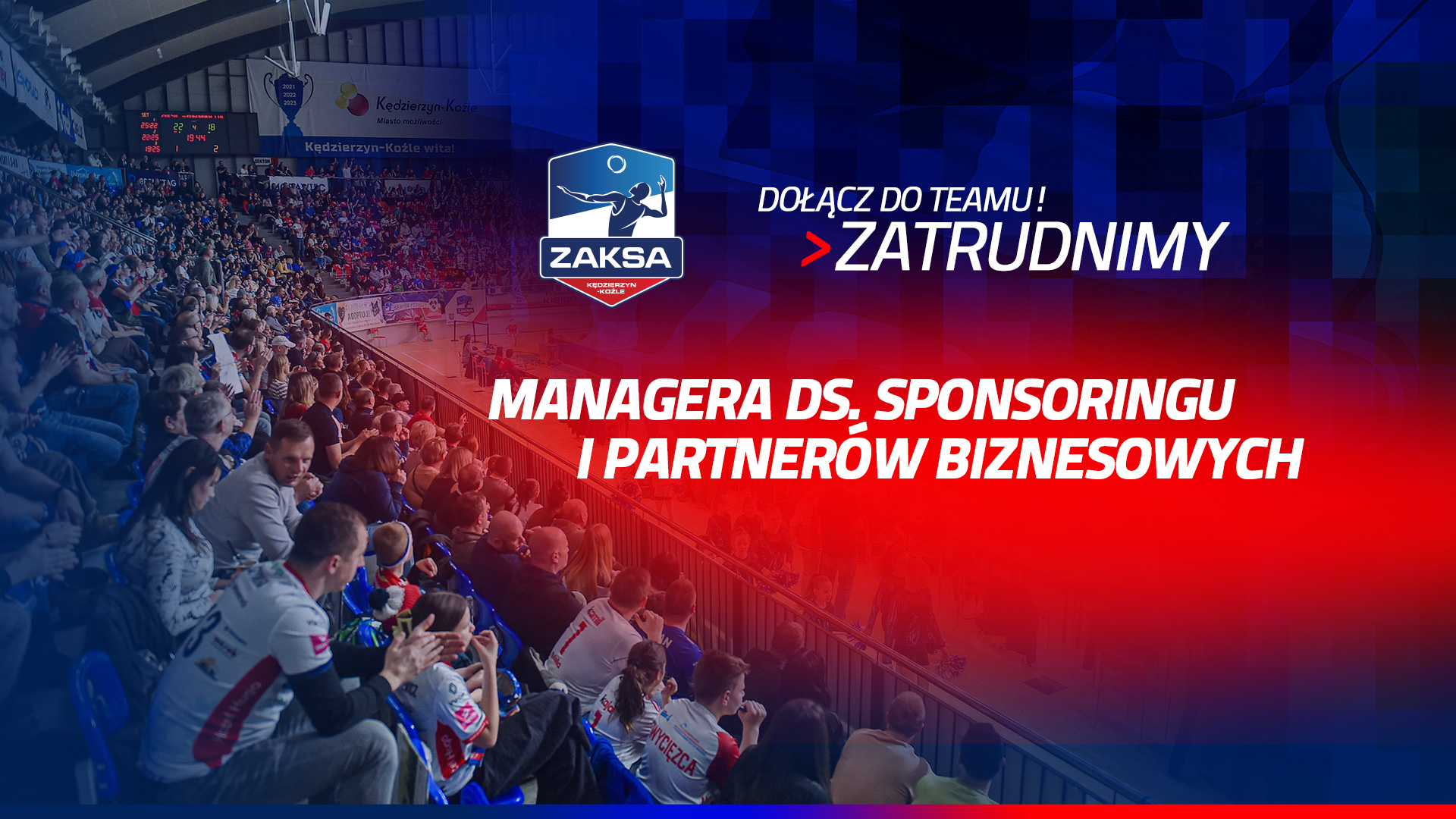Szukamy Managera ds. Sponsoringu i Partnerów Biznesowych (k/m)