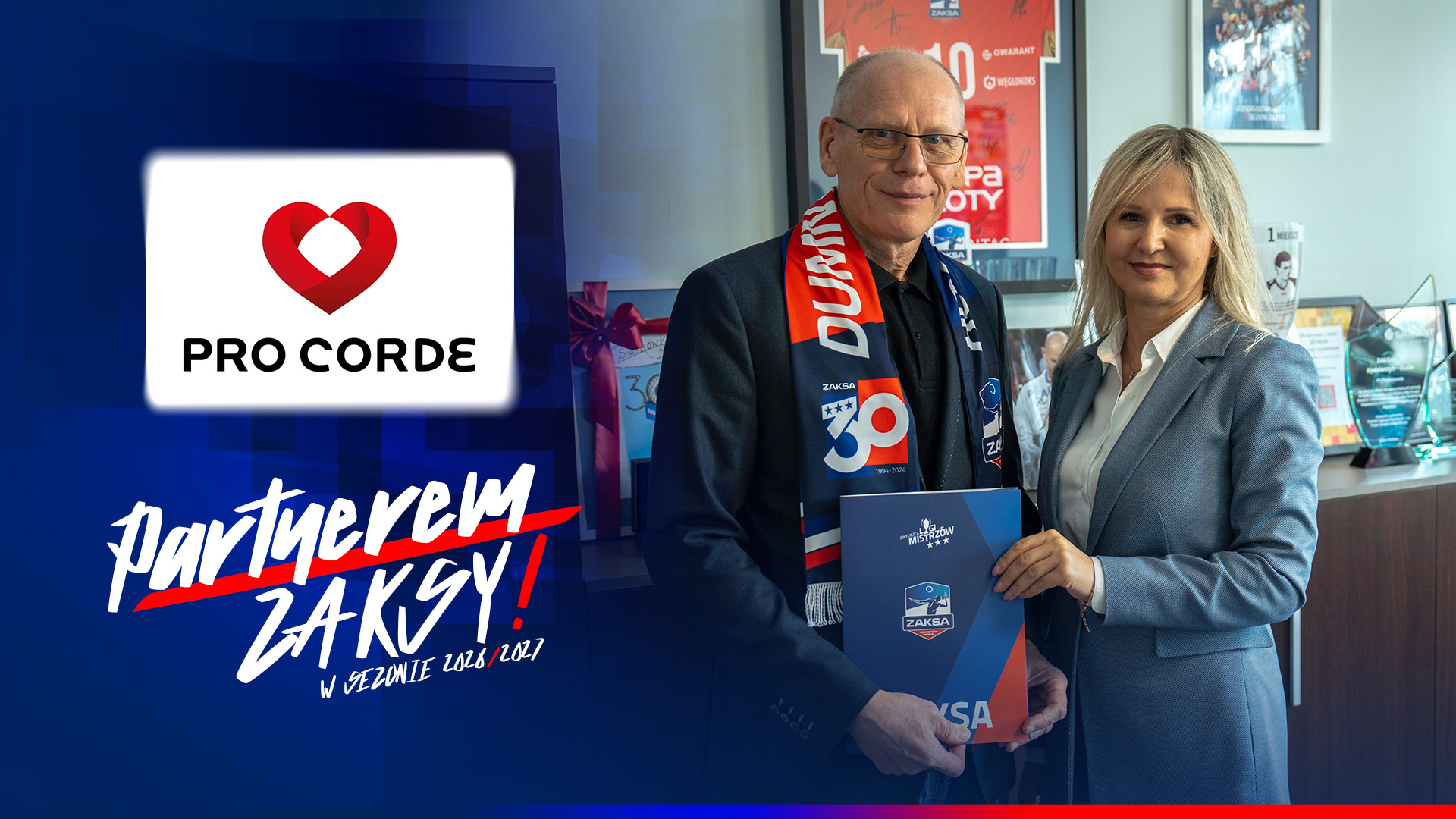 PRO CORDE nowym Partnerem ZAKSY